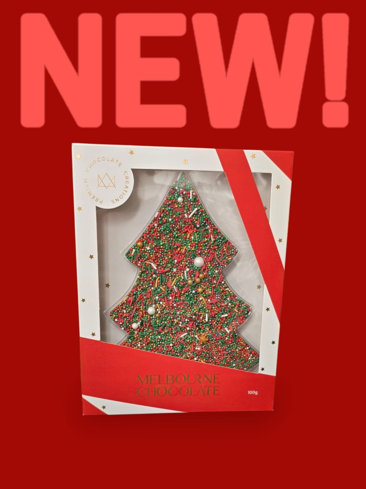 Melbourne Chocolate Milk Christmas Speckle Tree